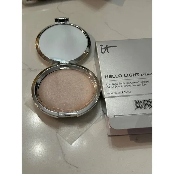 IT Cosmetics Hello Light Creme Anti-Aging Luminizer Radiance 0.23oz. New In Box. - Picture 7 of 14